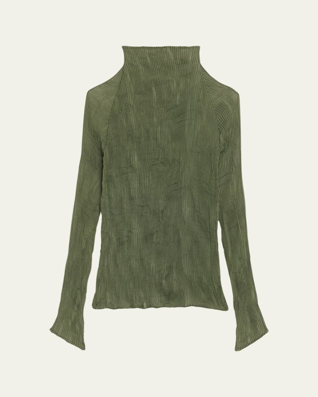 Chiffon Twist 3 Sheer Top